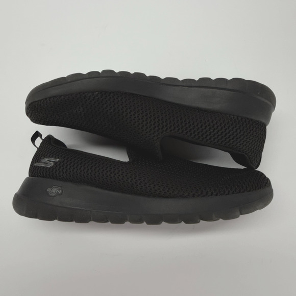 Skechers Go Walk Goga Mat Slip On Women Size 8 Black Comfort Breathable Walking - Picture 5 of 11